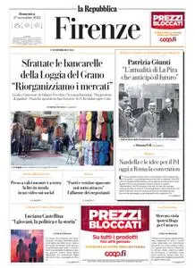 la Repubblica Firenze - 27 Novembre 2022