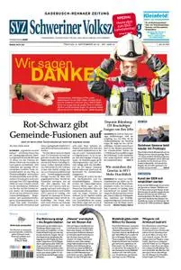 Schweriner Volkszeitung Gadebusch-Rehnaer Zeitung - 06. September 2019