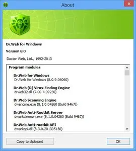 Dr.Web Anti-Virus & Security Space 8.0.9.06060 Final