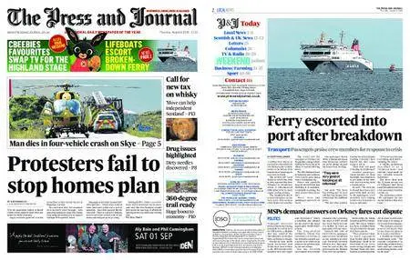 The Press and Journal Highlands and Islands – August 09, 2018