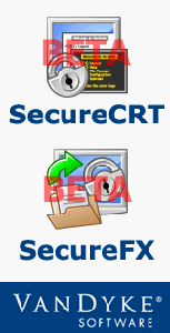 SecureFX / SecureCRT 6.1 Beta 1