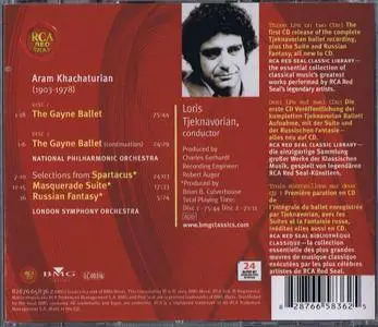 London Symphony Orchestra, Loris Tjeknavorian - Khachaturian: Gayne, Selections From "Spartacus",  Masquerade Suite (2005)