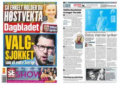 Dagbladet – 10. september 2018
