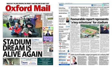 Oxford Mail – March 29, 2018