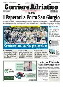 Corriere Adriatico Fermo - 26 Aprile 2024