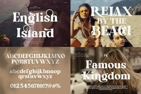 English Island - Elegant Ligature Serif Font