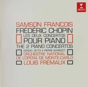Frederic Chopin - Samson François - The 2 Piano Concertos, Rondo, op.73 (2016) {Erato rec 1966}