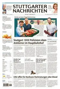 Stuttgarter Nachrichten Filder-Zeitung Leinfelden-Echterdingen/Filderstadt - 11. September 2018