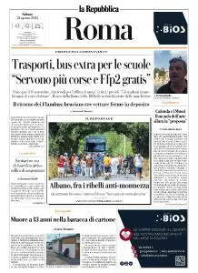 la Repubblica Roma - 21 Agosto 2021