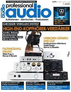 Professional Audio - Magazin für Aufnahmetechnik Juli 07/2015