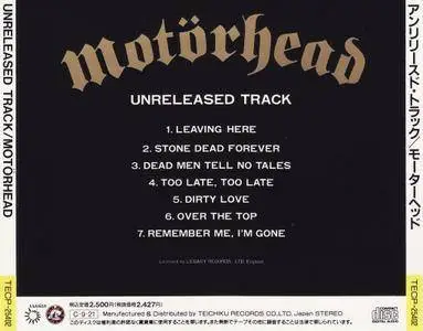 Motörhead - Unreleased Track (1990) [Teichiku TECP-25402, Japan]