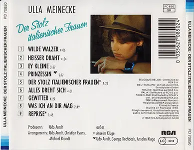 Ulla Meinecke - Der Stolz italienischer Frauen (1985)