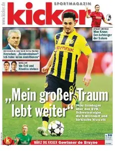 Kicker Magazin 50/2013 (17.06.2013)