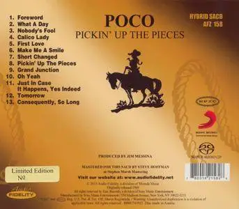 Poco - Pickin' Up The Pieces (1969) [2013, Audio Fidelity AFZ 158] repost