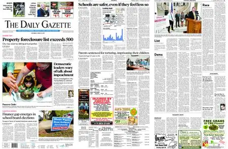 The Daily Gazette – April 20, 2019