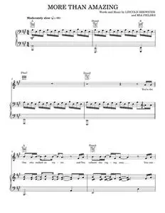 More than amazing - Lincoln Brewster (Piano-Vocal-Guitar)