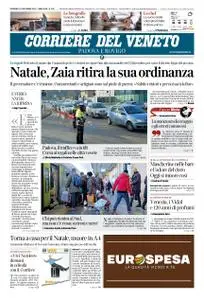 Corriere del Veneto Padova e Rovigo – 20 dicembre 2020
