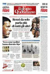 Il Fatto Quotidiano - 20 Agosto 2016