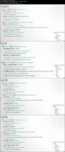 Elementary Japanese vocabulary and grammar