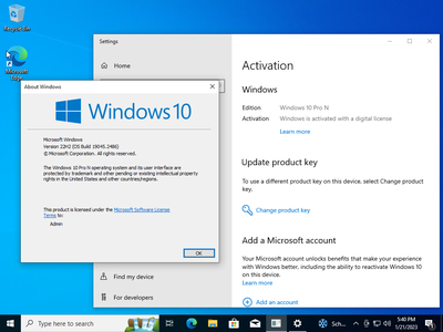 Windows 10 22H2 build 19045.2486 AIO 16in1 With Office 2021 Pro Plus (x64) Multilingual Preactivated January 2023