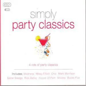 VA - Simply Party Classics (4CD, 2016)