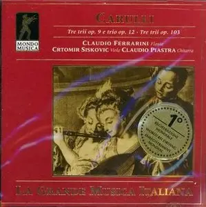 Ferdinando Carulli - Complete Trios For Flute, Violin (or Viola) and Guitar