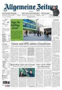 Allgemeine Zeitung Mainz - 29. Januar 2018