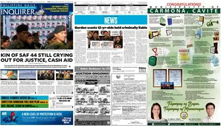 Philippine Daily Inquirer – January 26, 2019