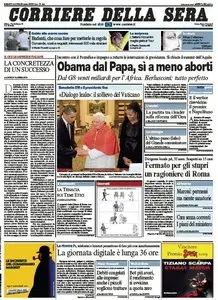 Il Corriere della Sera (11-07-09)