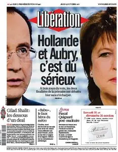 Liberation du Jeudi 13 Octobre 2011