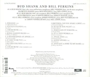 Bud Shank & Bill Perkins - Bud Shank/Bill Perkins (1958) [Remastered 1998]