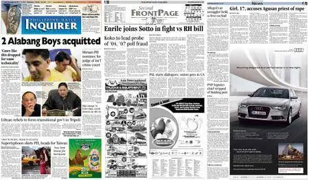 Philippine Daily Inquirer – August 27, 2011
