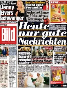 Bild vom Dienstag/Mittwoch/Donnerstag, 24./25./26. Dezember 2013