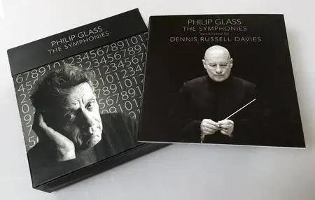 Dennis Russell Davies - Philip Glass: Symphonies Nos.1-10 (11CD Box Set, 2015)