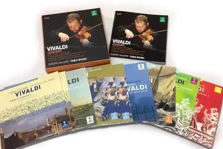 Fabio Biondi & Europa Galante - Vivaldi: Concerti (9CD Box Set, 2017)