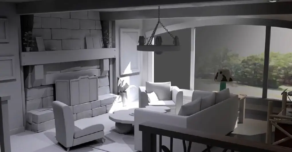Modeling Interiors in Maya