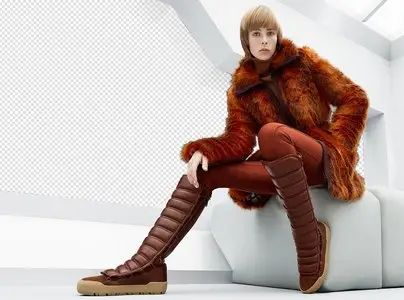 Edie Campbell by Daniel Jackson Photoshoot for H&M Studio Fall/Winter 2015-2016