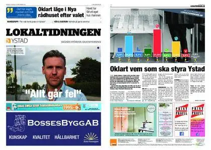 Lokaltidningen Ystad – 15 september 2018