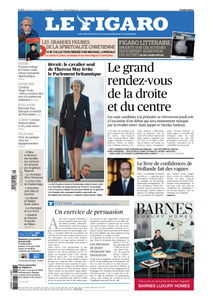 Le Figaro du Jeudi 13 Octobre 2016