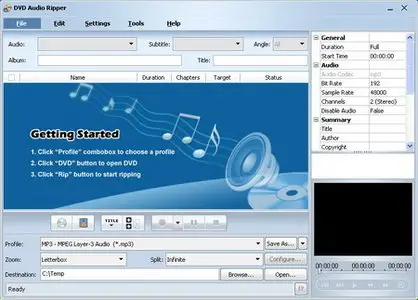 ImTOO DVD Audio Ripper 6.6.0.0623