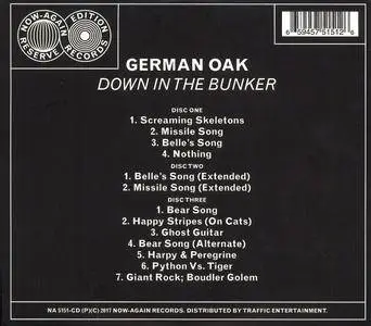 German Oak - Down In The Bunker (Reserve Edition) (2017)