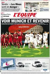 L'Equipe Edition du Mardi 17 Avril 2012