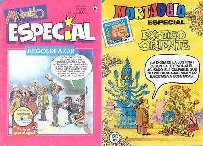 Mortadelo Especial: Exótico oriente (#165) y Juegos de azar (#201)