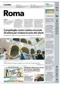 la Repubblica Roma - 10 Giugno 2018