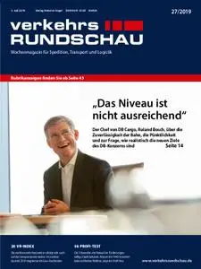 VerkehrsRundschau - 02. Juli 2019