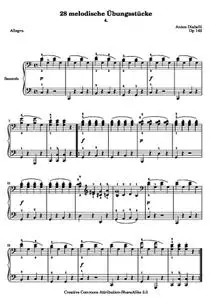DiabelliA - 28 melodische Übungsstücke (No. 4)