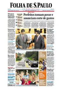 Jornal Folha de São Paulo - 2 de janeiro de 2013 - Quarta