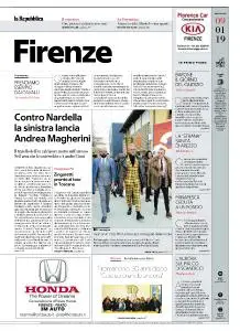 la Repubblica Firenze - 9 Gennaio 2019