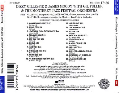 Dizzy Gillespie & James Moody with Gil Fuller & The Monterey Jazz Festival Orchestra (2008)