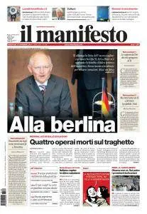 il Manifesto - 30 Novembre 2016